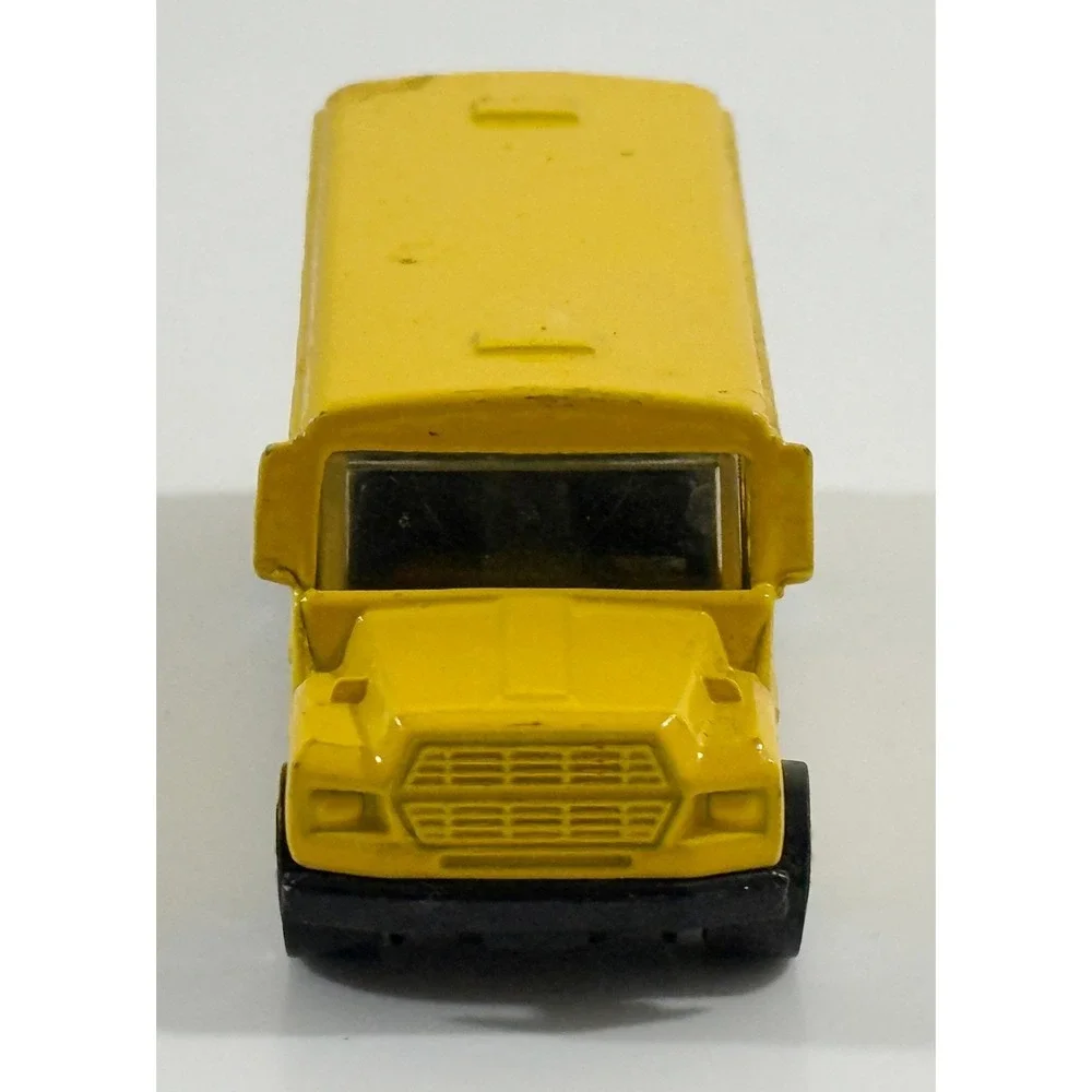Hot Wheels School Bus Kids One Size Yellow Vintage 1988 Die-Cast Toy Car